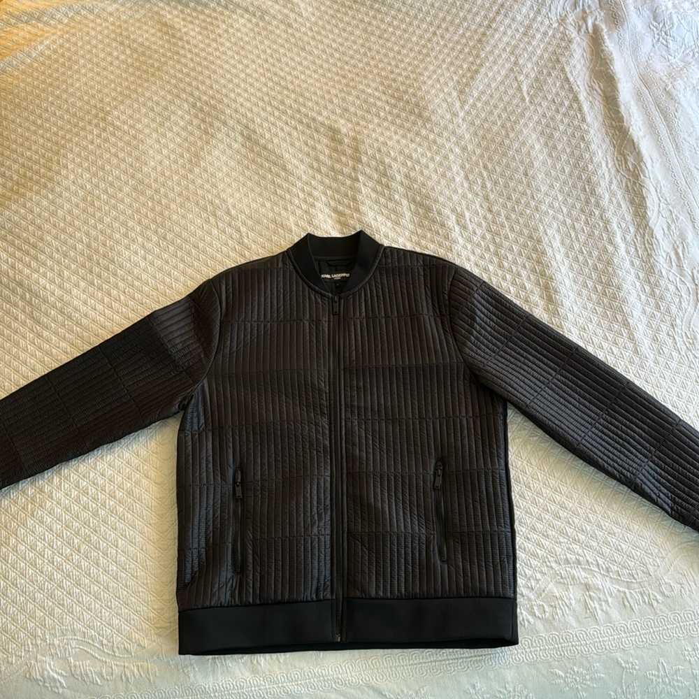 KARL LAGERFELD Black jacket size L. Almost new